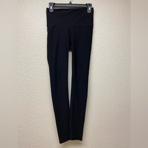 Lululemon Patterned Black Leggings